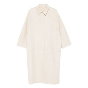 Curiel Neutrals Coats - Single Breasted Coats Women